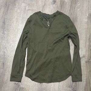 All in Motion Forest Green Textured Shirt